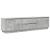 Dulap TV cu lumini LED Gri beton 193,5x41x50 cm GartenMobel Dekor