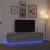 Dulap TV cu lumini LED Gri beton 193,5x41x50 cm GartenMobel Dekor