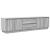 Dulap TV cu lumini LED Gri Sonoma 193,5x41x50 cm GartenMobel Dekor
