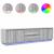 Dulap TV cu lumini LED Gri Sonoma 193,5x41x50 cm GartenMobel Dekor