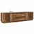 Dulap TV cu lumini LED Lemn vechi 193,5x41x50 cm GartenMobel Dekor