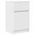 Noptiera alb 39x35x65 cm lemn prelucrat GartenMobel Dekor