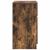 Noptiere, 2 buc., stejar afumat, 39x35x65 cm, lemn prelucrat GartenMobel Dekor