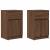 Noptiere, 2 buc., stejar maro, 39x35x65 cm, lemn prelucrat GartenMobel Dekor