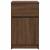 Noptiere, 2 buc., stejar maro, 39x35x65 cm, lemn prelucrat GartenMobel Dekor