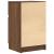 Noptiere, 2 buc., stejar maro, 39x35x65 cm, lemn prelucrat GartenMobel Dekor