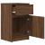 Noptiere, 2 buc., stejar maro, 39x35x65 cm, lemn prelucrat GartenMobel Dekor