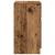 Noptiere, 2 buc., lemn vechi, 39x35x65 cm, lemn prelucrat GartenMobel Dekor