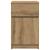 Noptiere, 2 buc., stejar artizanal, 39x35x65 cm, lemn prelucrat GartenMobel Dekor