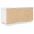 Dulap TV cu lumini LED alb 100x41x50 cm GartenMobel Dekor