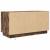 Comodă TV cu lumini LED, stejar fumuriu, 100x41x50 cm GartenMobel Dekor