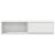 Dulap TV alb 100x31x25,5 cm lemn prelucrat GartenMobel Dekor