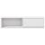 Dulapuri TV 2 buc Alb 100x31x25,5 cm Lemn prelucrat GartenMobel Dekor