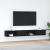 Dulapuri TV 2 buc Stejar negru 100x31x25,5 cm Lemn prelucrat GartenMobel Dekor