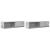 Dulapuri TV 2 buc Beton Gri 100x31x25,5 cm Lemn prelucrat GartenMobel Dekor