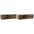 Dulapuri TV 2 buc Stejar afumat 100x31x25,5 cm Lemn prelucrat GartenMobel Dekor