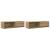 Dulapuri TV 2 buc Stejar Artisan 100x31x25,5 cm Lemn prelucrat GartenMobel Dekor