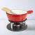 Oală emailată Fondue set 1,8 Litri Potrivit pentru Orice Tip de Plită Handy KitchenServ