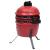 Grătar cu afumătoare 2-în-1 Kamado, roșu, 56 cm, ceramică GartenMobel Dekor
