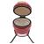 Grătar cu afumătoare 2-în-1 Kamado, roșu, 56 cm, ceramică GartenMobel Dekor