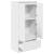 Dulap cu sertar alb 55,5x34x119,5 cm lemn de prelucrare GartenMobel Dekor
