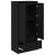 Dulap cu sertar stejar negru 55,5x34x119,5 cm lemn prelucrat GartenMobel Dekor
