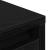 Dulap cu sertar stejar negru 55,5x34x119,5 cm lemn prelucrat GartenMobel Dekor