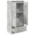 Dulap cu sertar Beton Gri 55,5x34x119,5 cm Lemn prelucrat GartenMobel Dekor