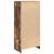 Dulap cu sertar stejar afumat 55,5x34x119,5 cm Lemn prelucrat GartenMobel Dekor