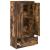 Dulap cu sertar stejar afumat 55,5x34x119,5 cm Lemn prelucrat GartenMobel Dekor