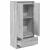 Dulap cu sertar Gri Sonoma 55,5x34x119,5 cm Lemn prelucrat GartenMobel Dekor