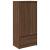 Dulap cu sertar stejar maro 55,5x34x119,5 cm Lemn prelucrat GartenMobel Dekor