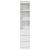 Dulapuri alb 37,5x35x180 cm lemn prelucrat GartenMobel Dekor