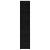 Tablou Stejar negru 37,5x35x180 cm Lemn prelucrat GartenMobel Dekor