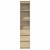 Tablou Stejar Sonoma 37,5x35x180 cm Lemn prelucrat GartenMobel Dekor