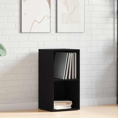Cutie de depozitare LP Stejar negru 71x34x36 cm Lemn prelucrat GartenMobel Dekor