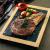 Set de Servire Elegant din Piatra Ardezie cu Suport din Lemn de Acacia 33 x 23 cm Handy KitchenServ