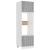 Dulap cuptor microunde, gri sonoma, 60x57x207cm, lemn prelucrat GartenMobel Dekor