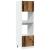 Dulap cuptor microunde, Lemn vechi, 60 x 57 x 207 cm, PAL GartenMobel Dekor