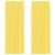 Perdele Voile cu Bucle 2 buc Galben 140x260 cm GartenMobel Dekor