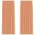 Perdele Voile cu Bucle 2 buc Terracota 140x225 cm GartenMobel Dekor