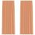 Perdele Voile cu Bucle 2 buc Terracota 140x245 cm GartenMobel Dekor