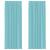 Perdele Voile cu Bucle 2 buc Turcoaz 140x260 cm GartenMobel Dekor