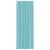 Perdele Voile cu Bucle 2 buc Turcoaz 140x260 cm GartenMobel Dekor