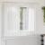 Perdele Voile cu Bucle 2 buc Alb 140x140 cm GartenMobel Dekor