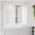 Perdele Voile cu Bucle 2 buc Alb 140x175 cm GartenMobel Dekor