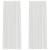 Perdele Voile cu Bucle 2 buc Alb 140x225 cm GartenMobel Dekor