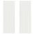 Perdele Voile cu Bucle 2 buc Alb 140x260 cm GartenMobel Dekor