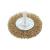 Perie sarma alama, circulara, cu tija, 100 mm, Beorol GartenVIP DiyLine