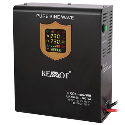 UPS CENTRALE TERMICE SINUS PUR 500VA/300W 12V KEMOT EuroGoods Quality